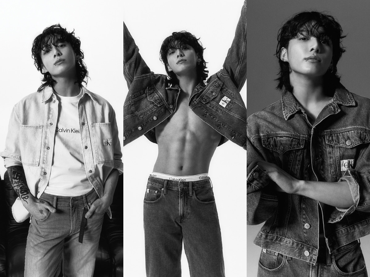 BTS: 'Daddy' Jungkook Flaunts Toned Abs, Arm Tattoos in Calvin Klein Photohoot, ARMYs Gasp for Breath