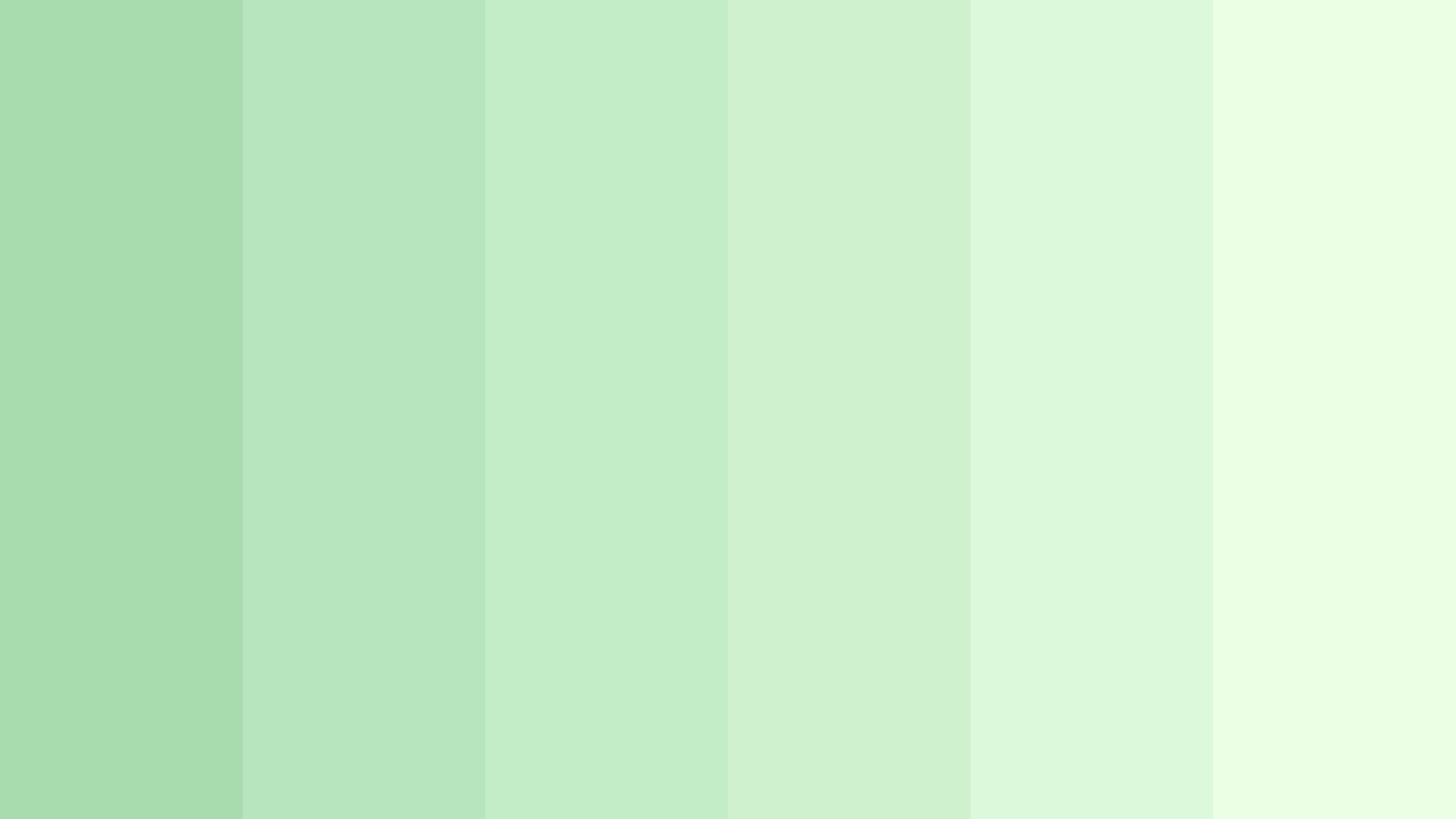 Pastel Green Monochromatic Color Scheme Green SchemeColor.com