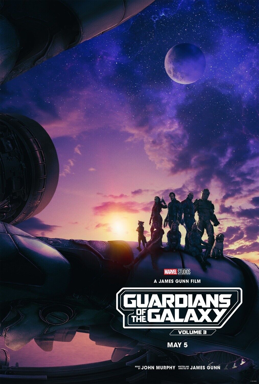 Guardians Of The Galaxy Movie 2023 Poster Movie Art Poster FULL SIZE
