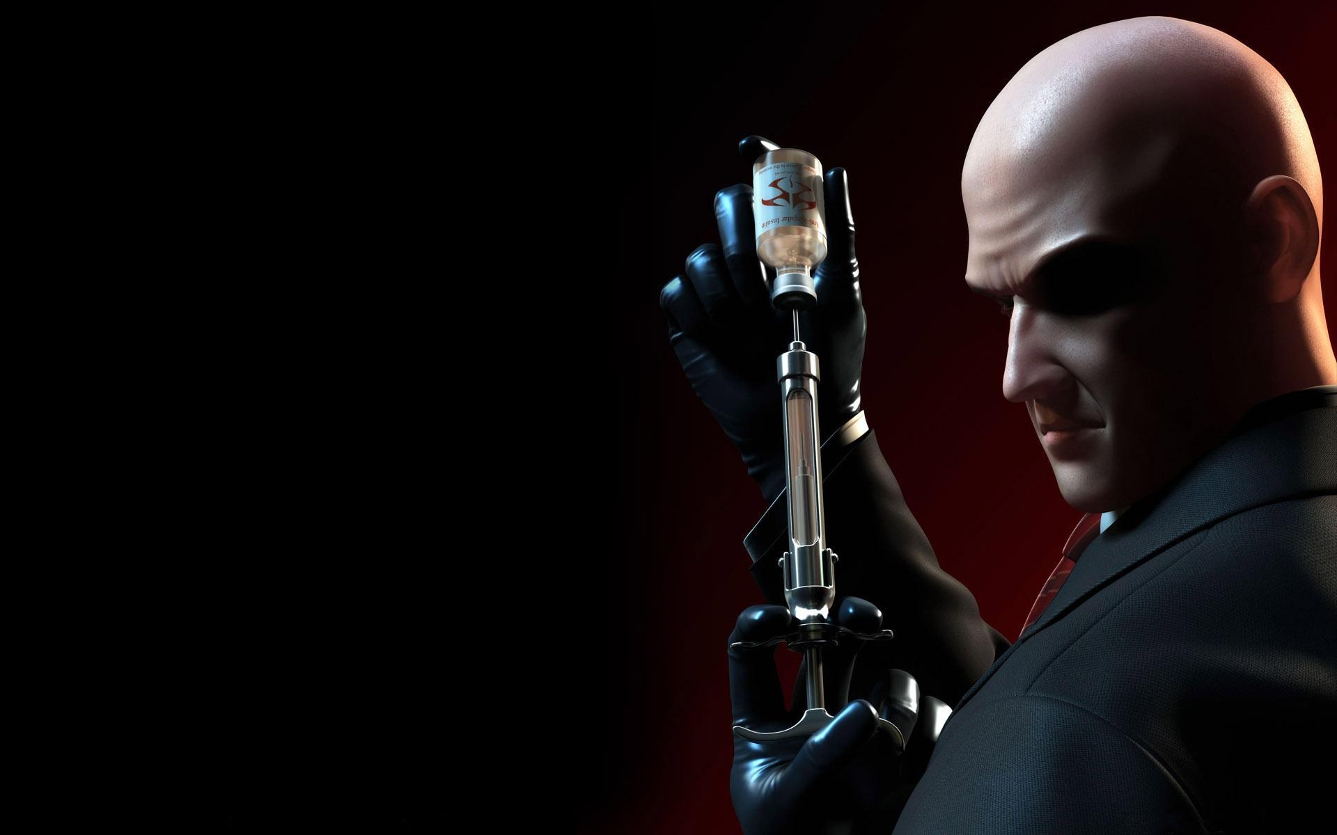 Wallpaper Hitman, Stealth Game, Dark, Musical Instrument, pc Game, Background Free Image