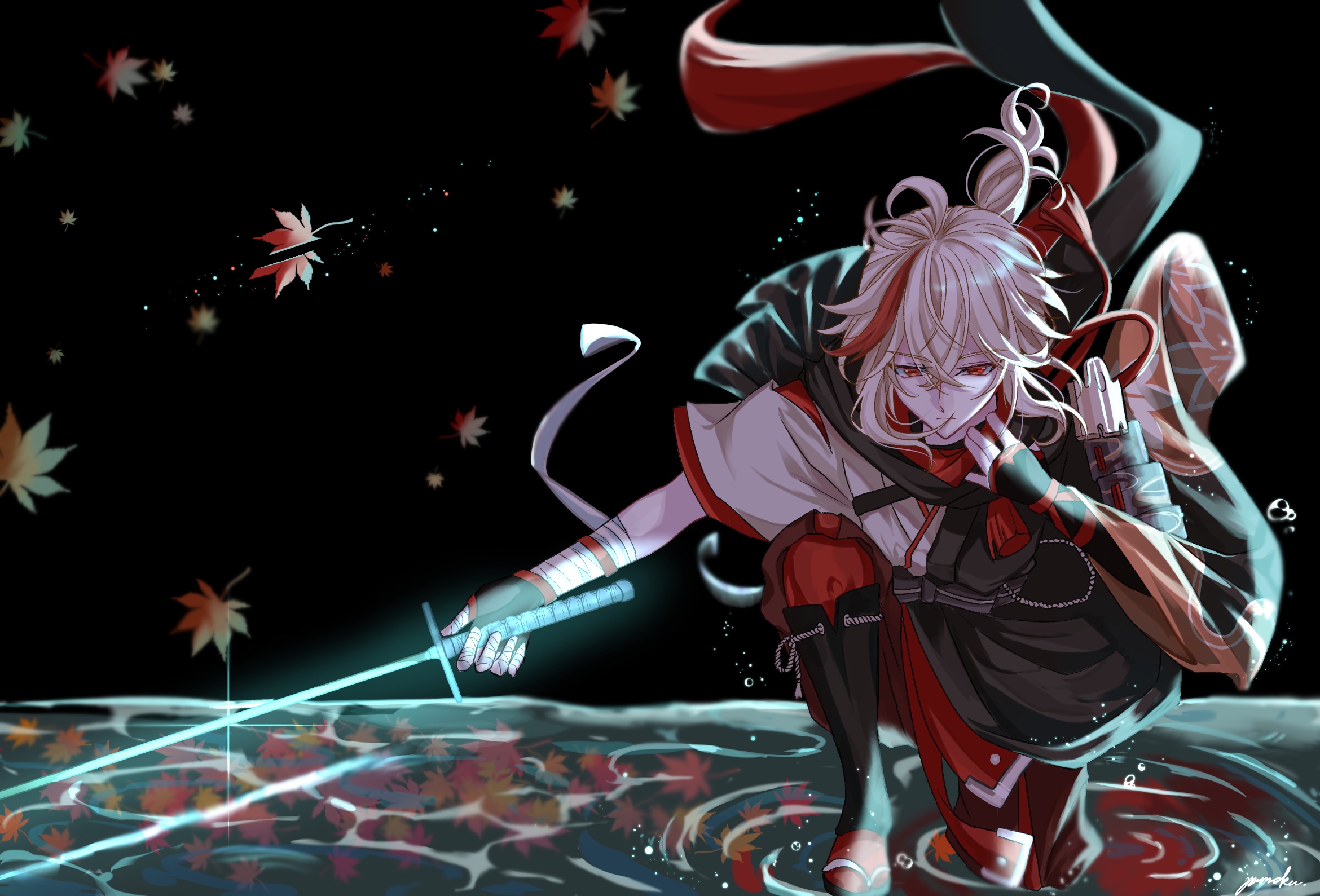 Kaedehara Kazuha (Genshin Impact) HD wallpaper