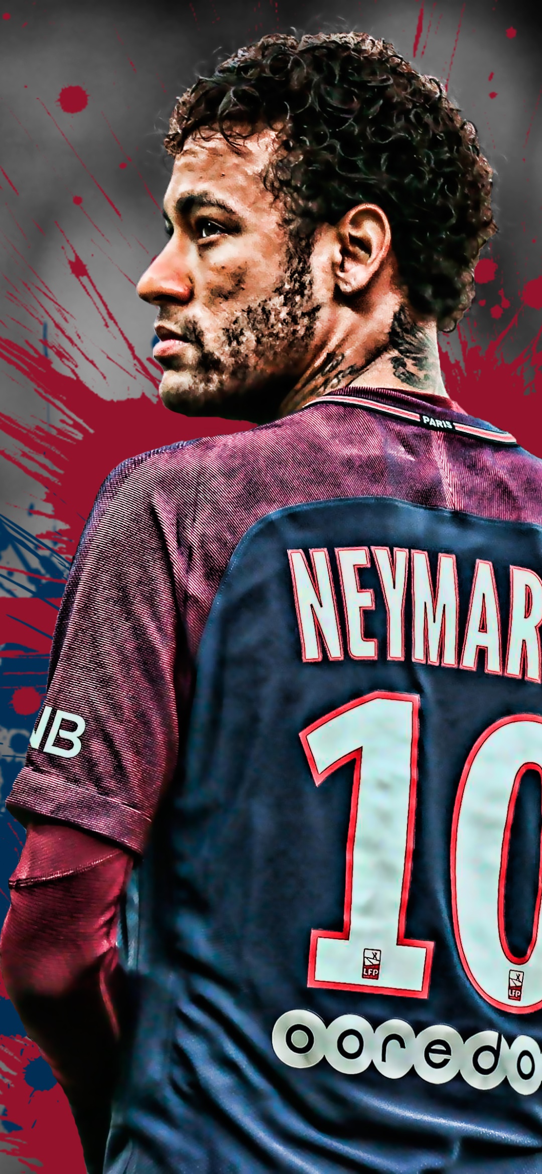 Wallpaper / Sports Neymar Phone Wallpaper, Brazilian, Paris Saint Germain F.C., Soccer, 1080x2340 Free Download