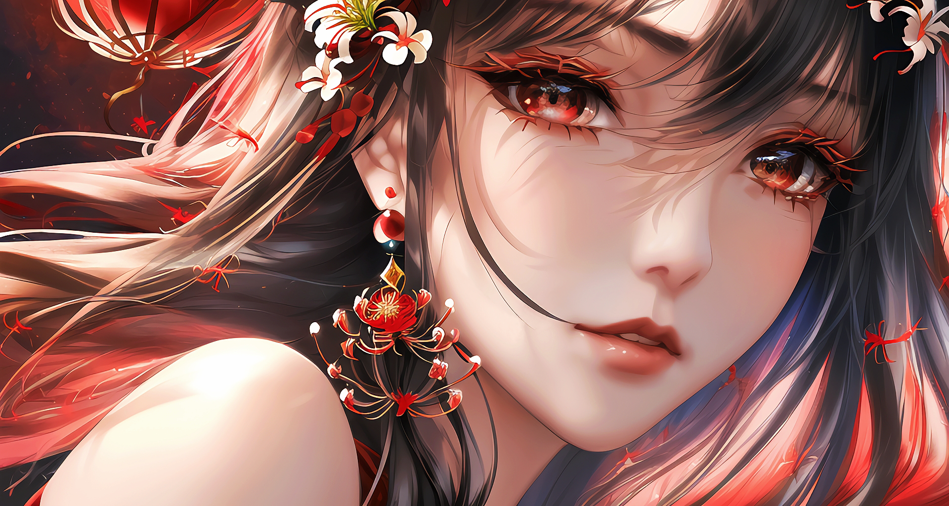 Premium AI Image  Beautiful aesthetic anime character wallpaper