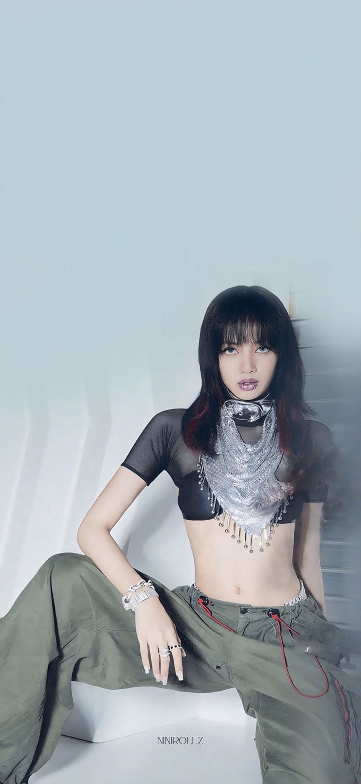 LISA WALLPAPER. Blackpink fashion, Women, Black pink