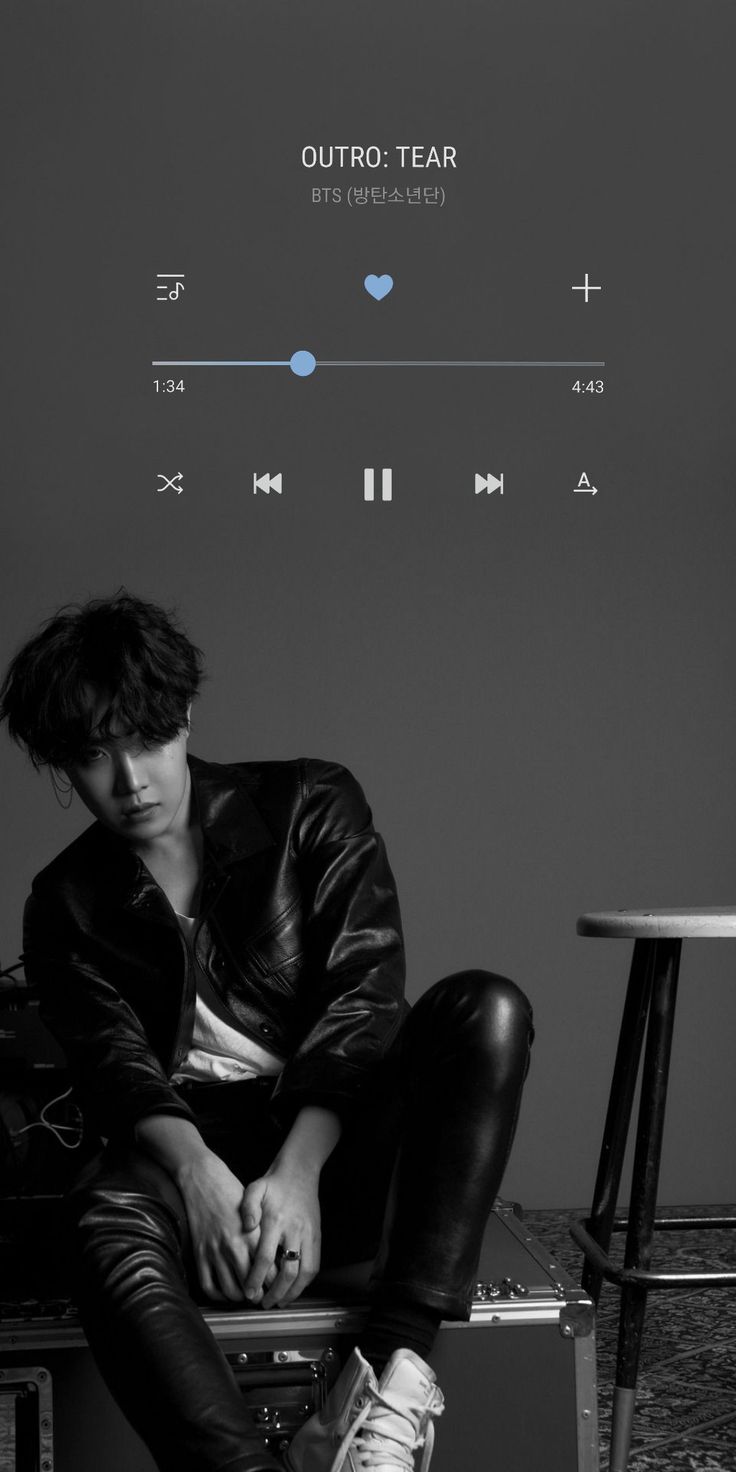 BTS J HOPE Wallpaper Outro:Tear. Bts Papel De Parede, Papel De Parede Kpop, Bts Músicas