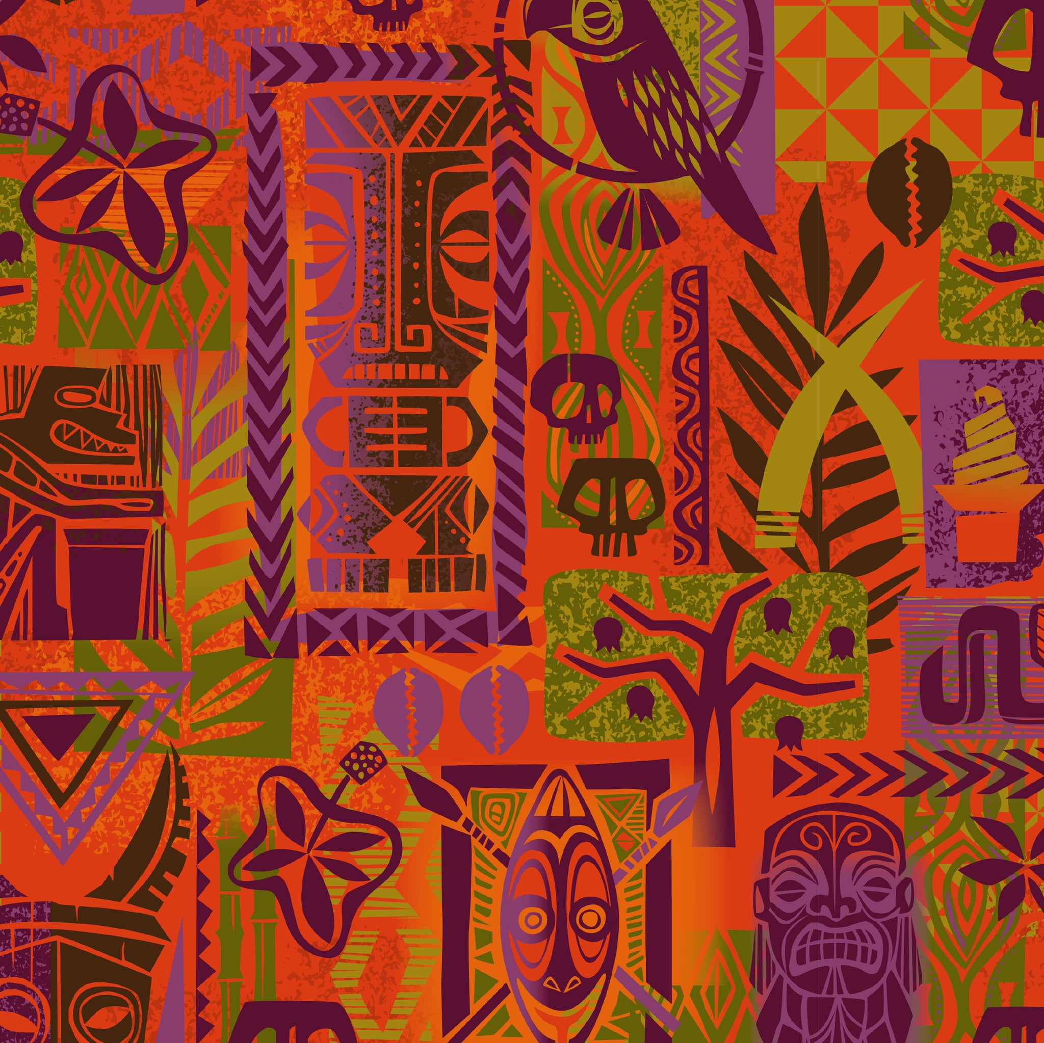 TikiLand Day's 'Tropical Escape' Skirt to Ship!