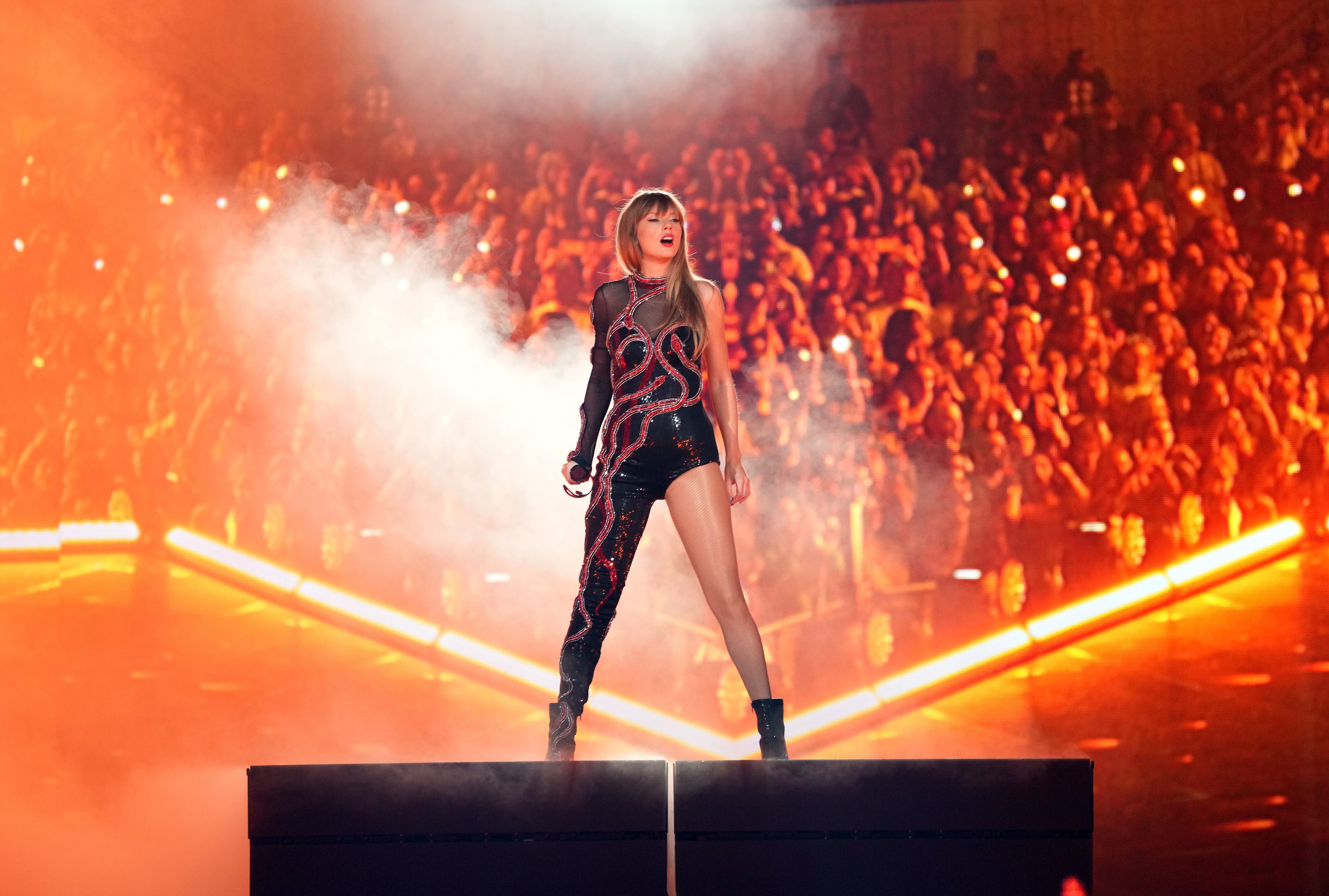 Taylor Swift Kicks Off Her Eras Tour in Fully Bejeweled Fashion
