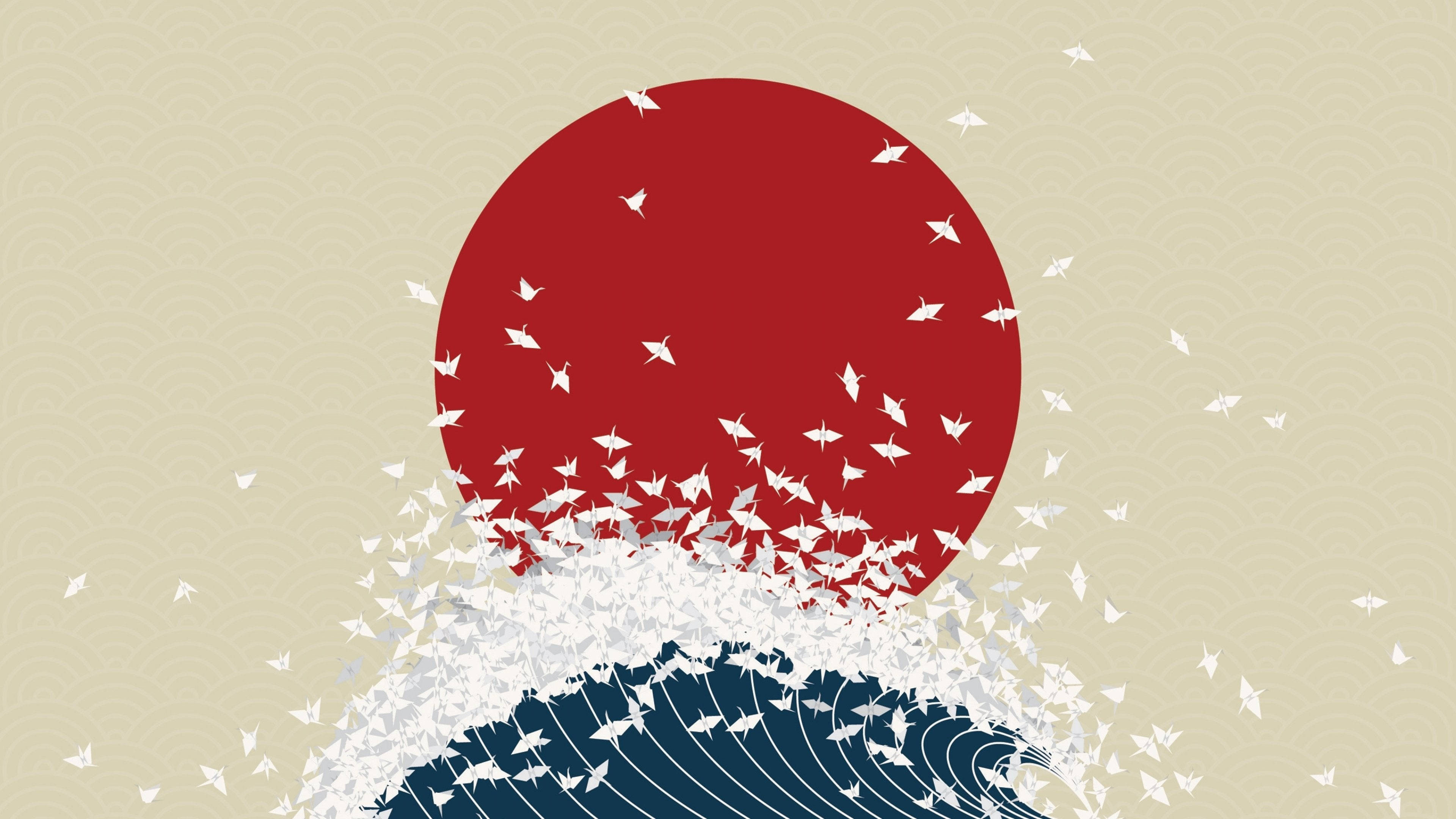 Download Minimalist Japanese Art Wallpaper