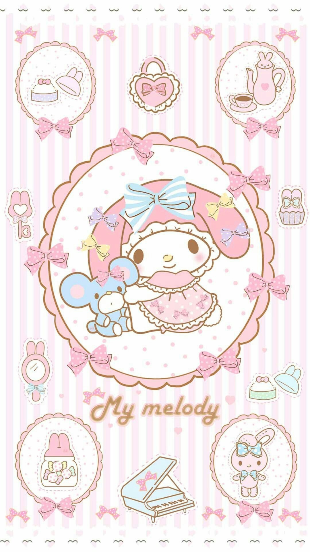 My Melody. Sanrio WallpaperKawaii WallpaperiPhone