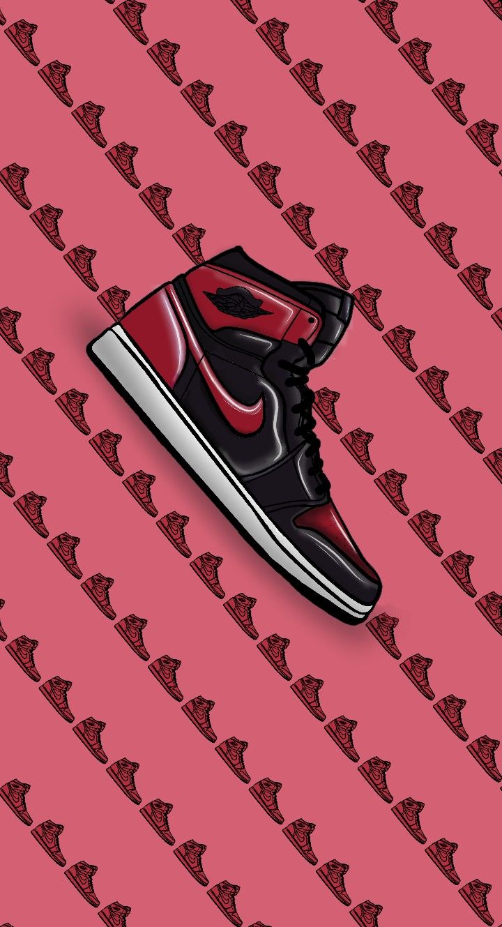 Air Jordan 1 banned wallpaper. Shoes wallpaper, Nike design, Michael jackson silhouette