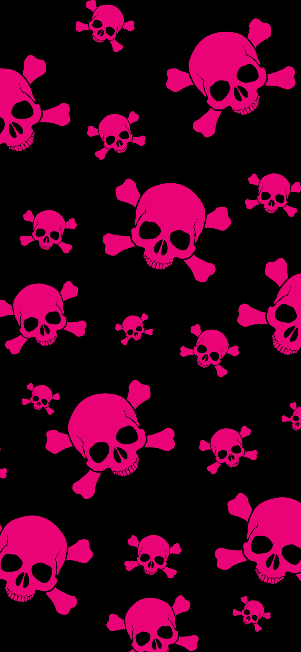 Pink Skull Emo Wallpaper Pink Skull Wallpaper for iPhone