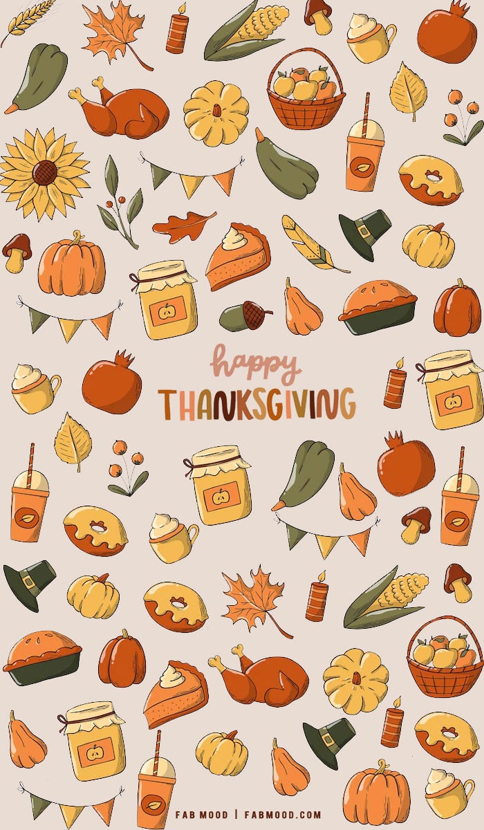 10 Cute Thanksgiving Wallpapers :Feast Wallpapers for iPhone & Phone 1