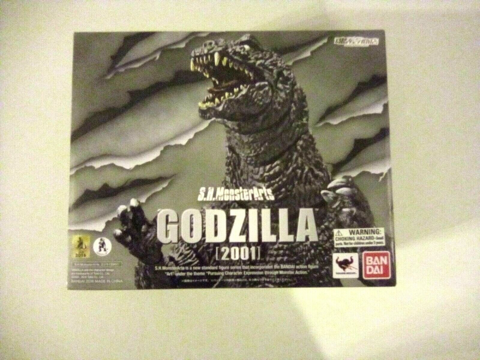 GODZILLA 2001: S.H. MonsterArts Tamashii Exclusive Bandai Japan NIB USA SELLER