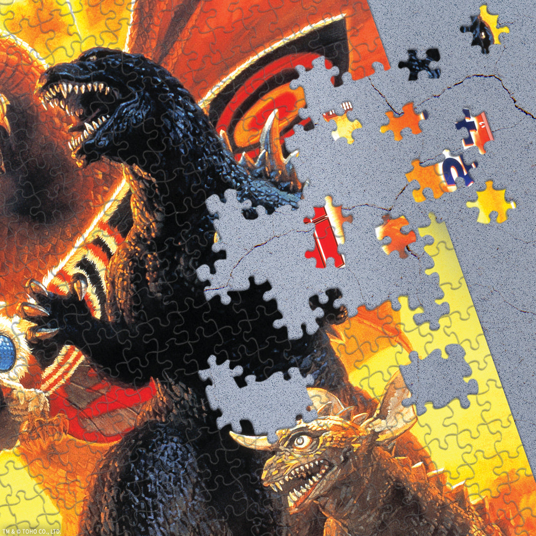 Годзилла 3 дата выхода. Годзилла 2001. Пазл Годзилла. Godzilla destroy all Monsters Melee.