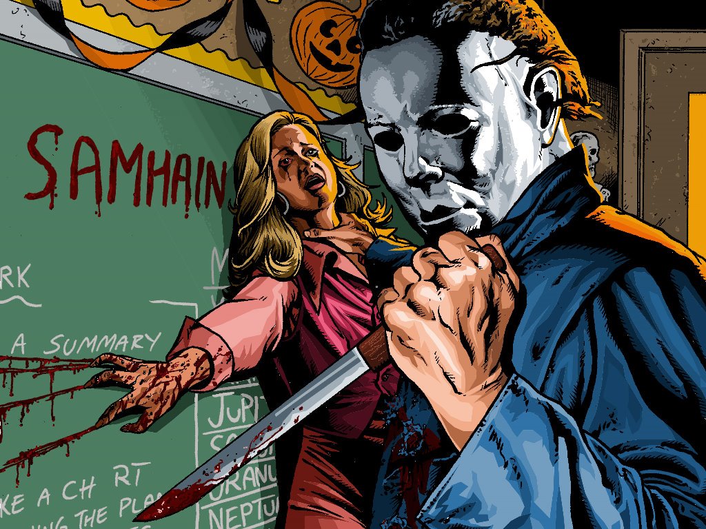 Michael Myers Cartoon Wallpaper Free Michael Myers Cartoon Background