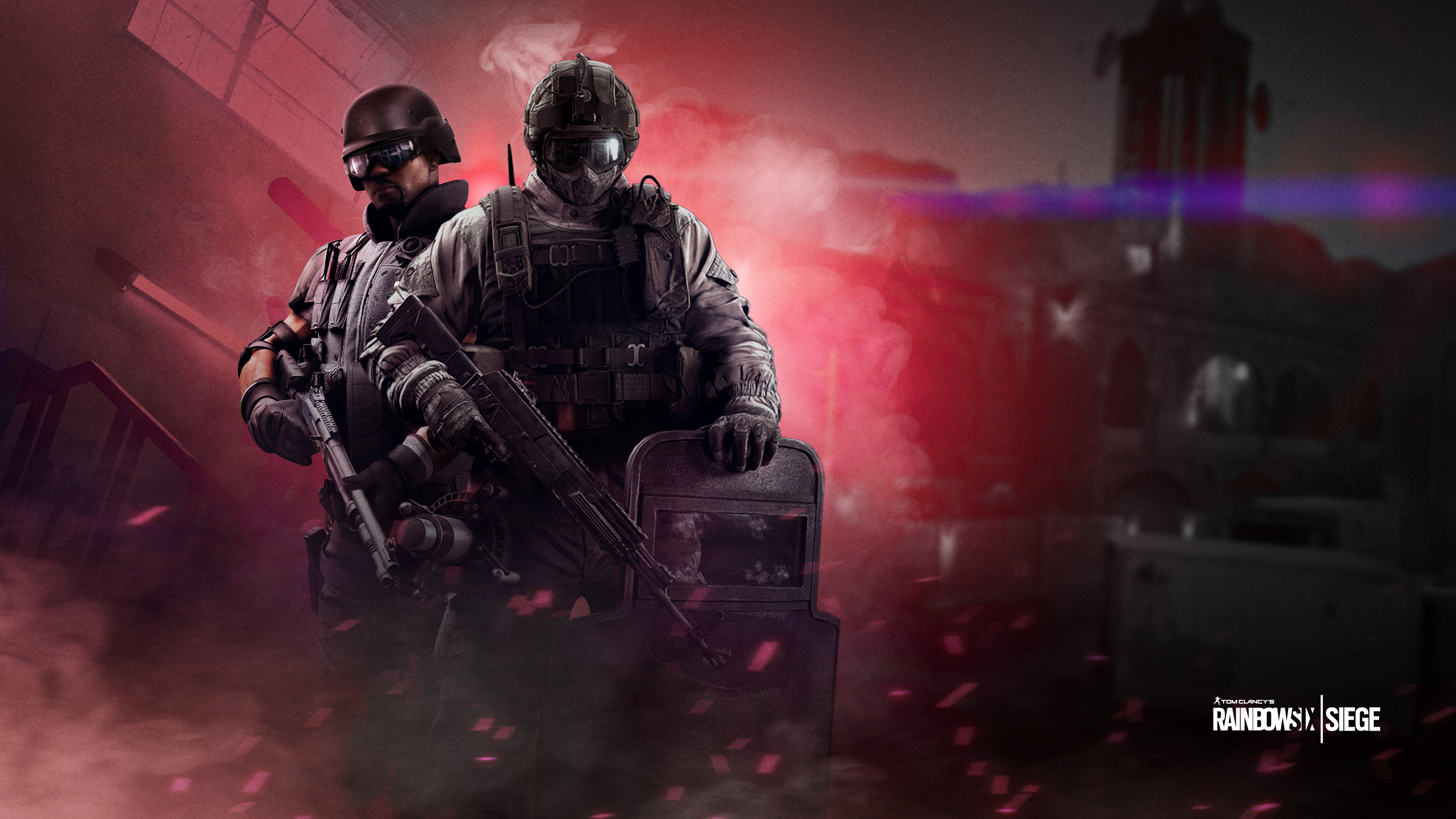 Tom Clancy's Rainbow Six Siege Wallpaper 4K, Operators, Online games