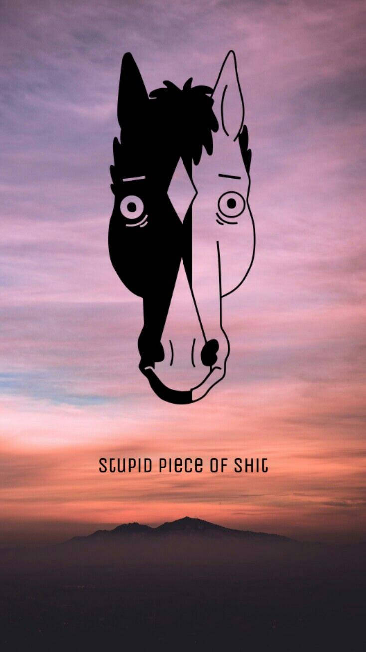 Download Stupid Shit Bojack Horseman Fan Art Wallpaper