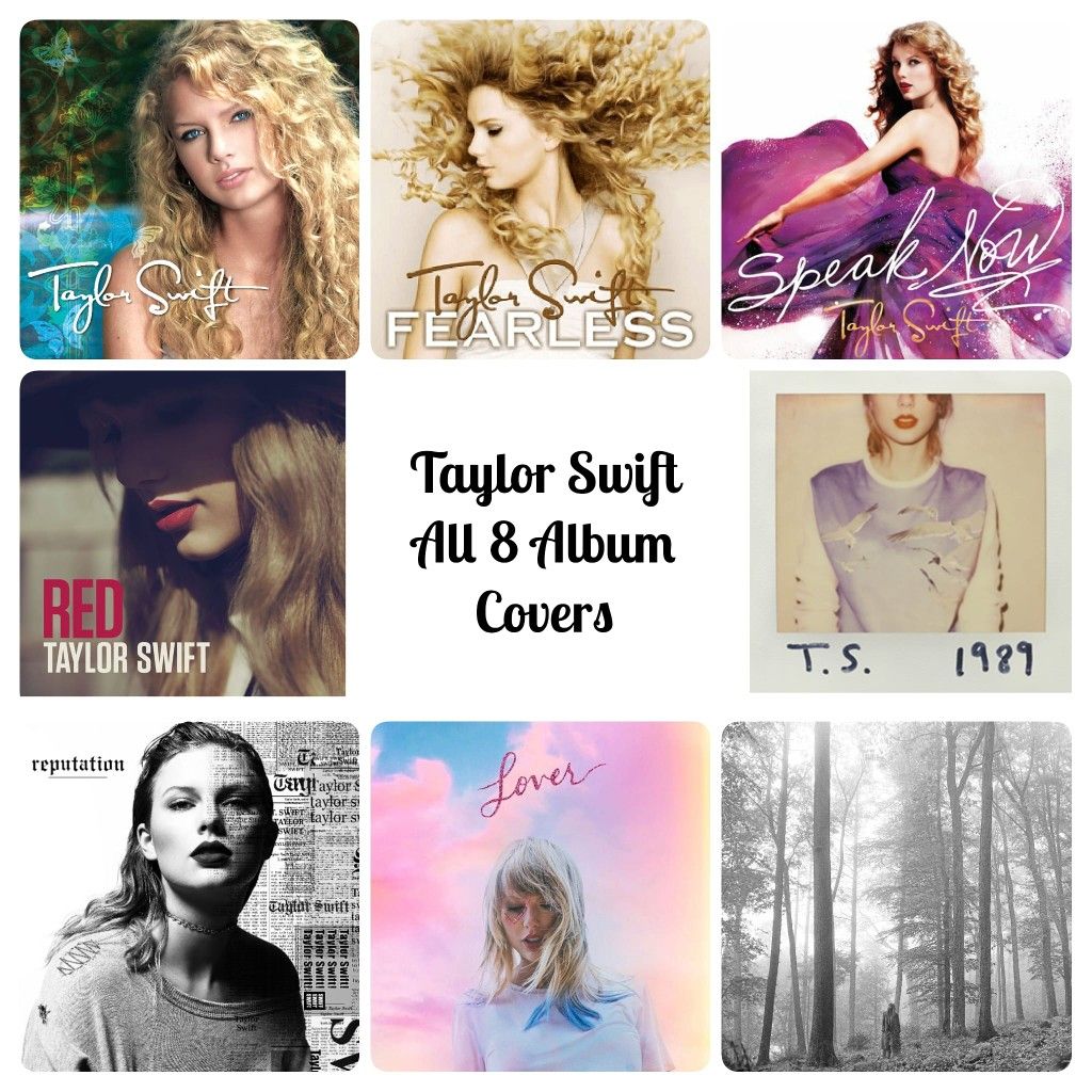 Taylor Swift Album Covers