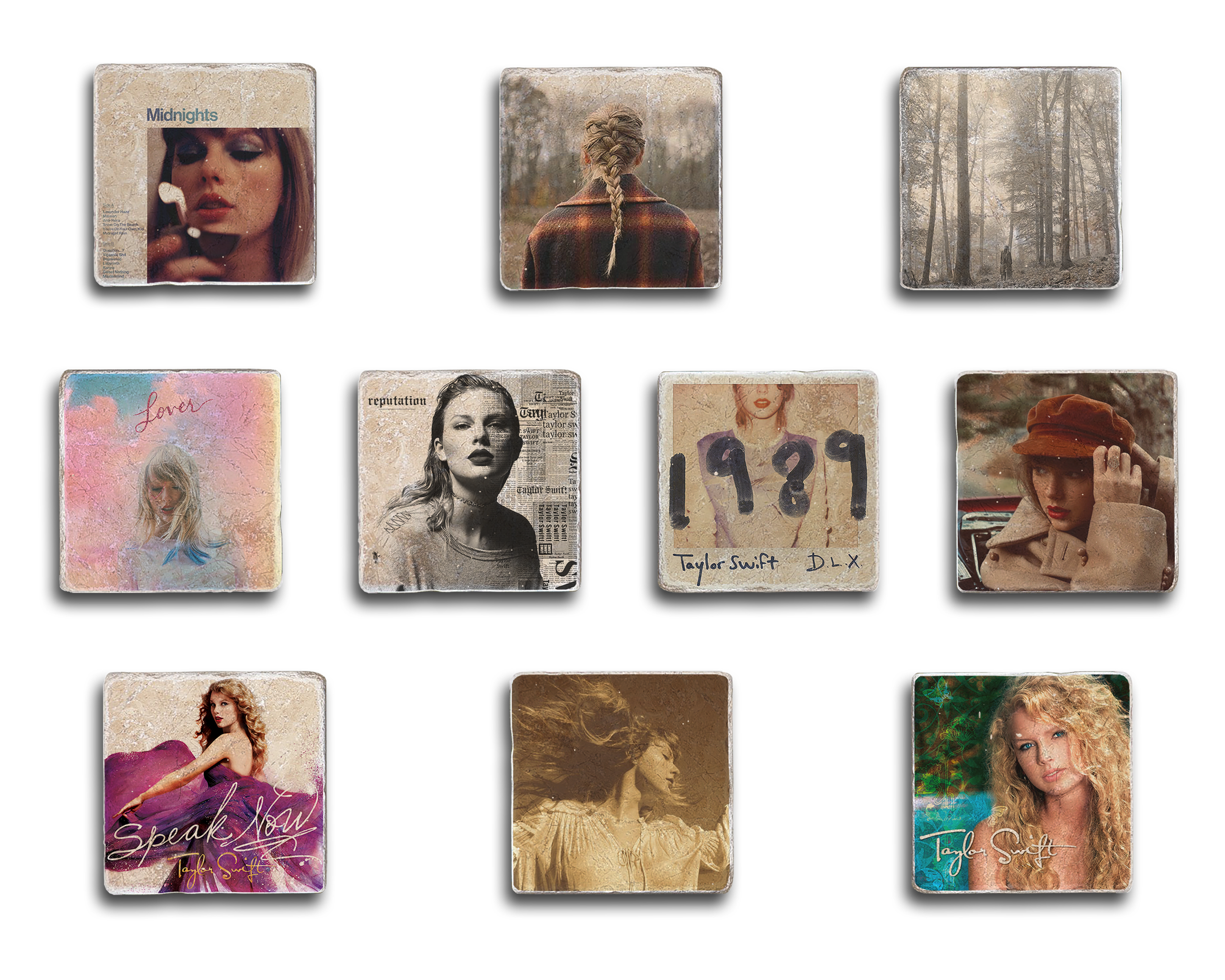 Taylor Swift Album Cover Coasters