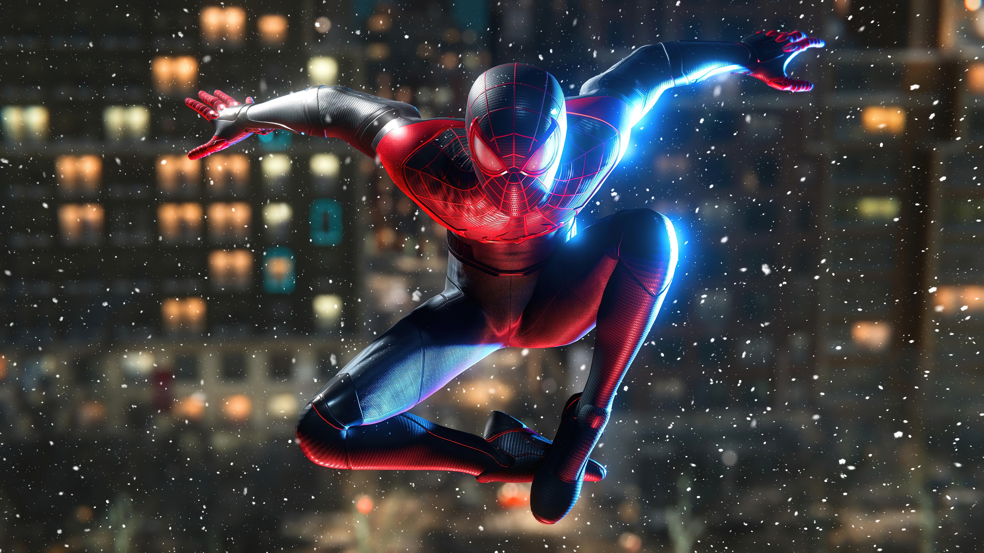 Marvel's Spider-Man Wallpaper 4K, Video Game, PC Games