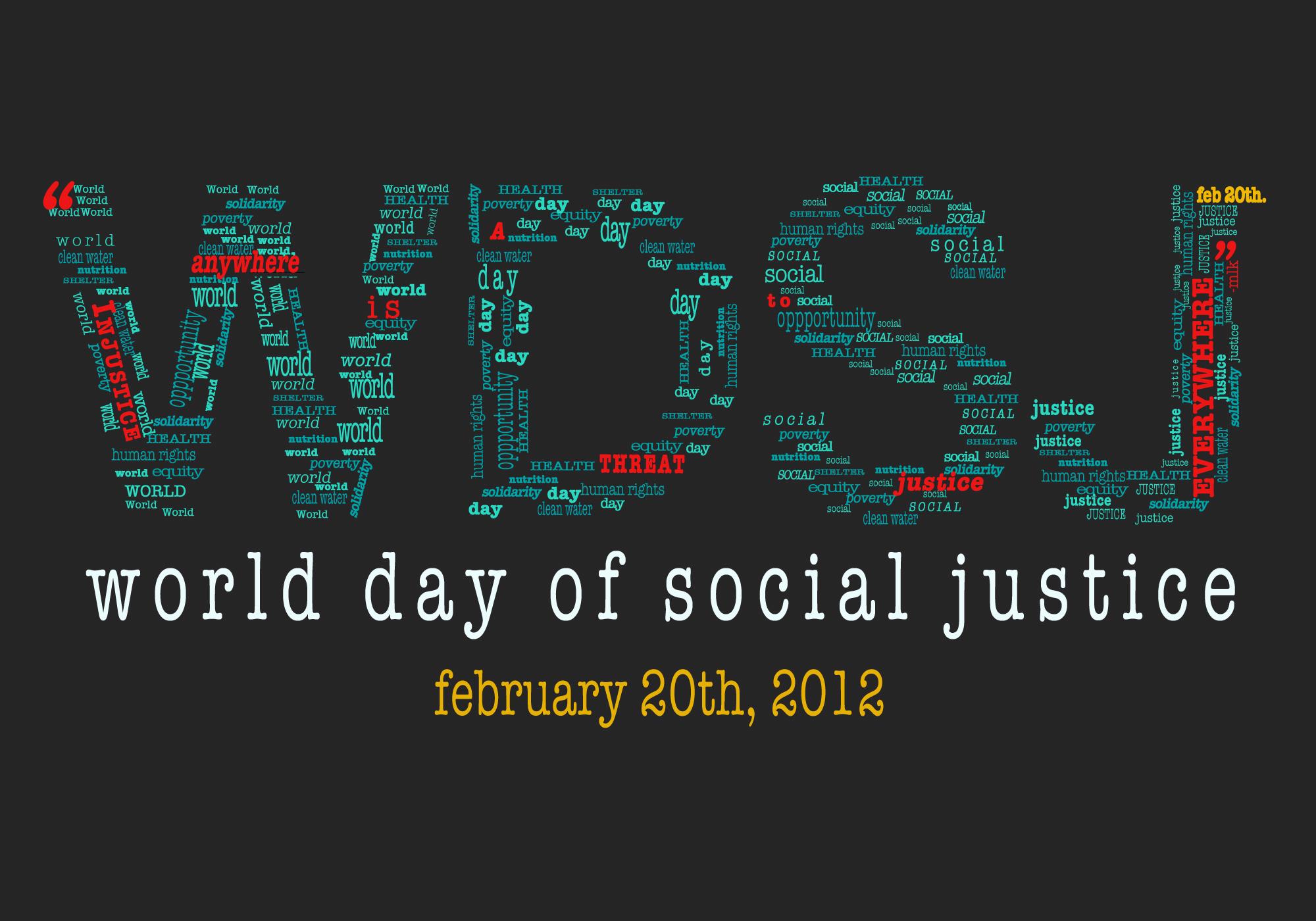 World Day of Social Justice Wallpaper HD Download
