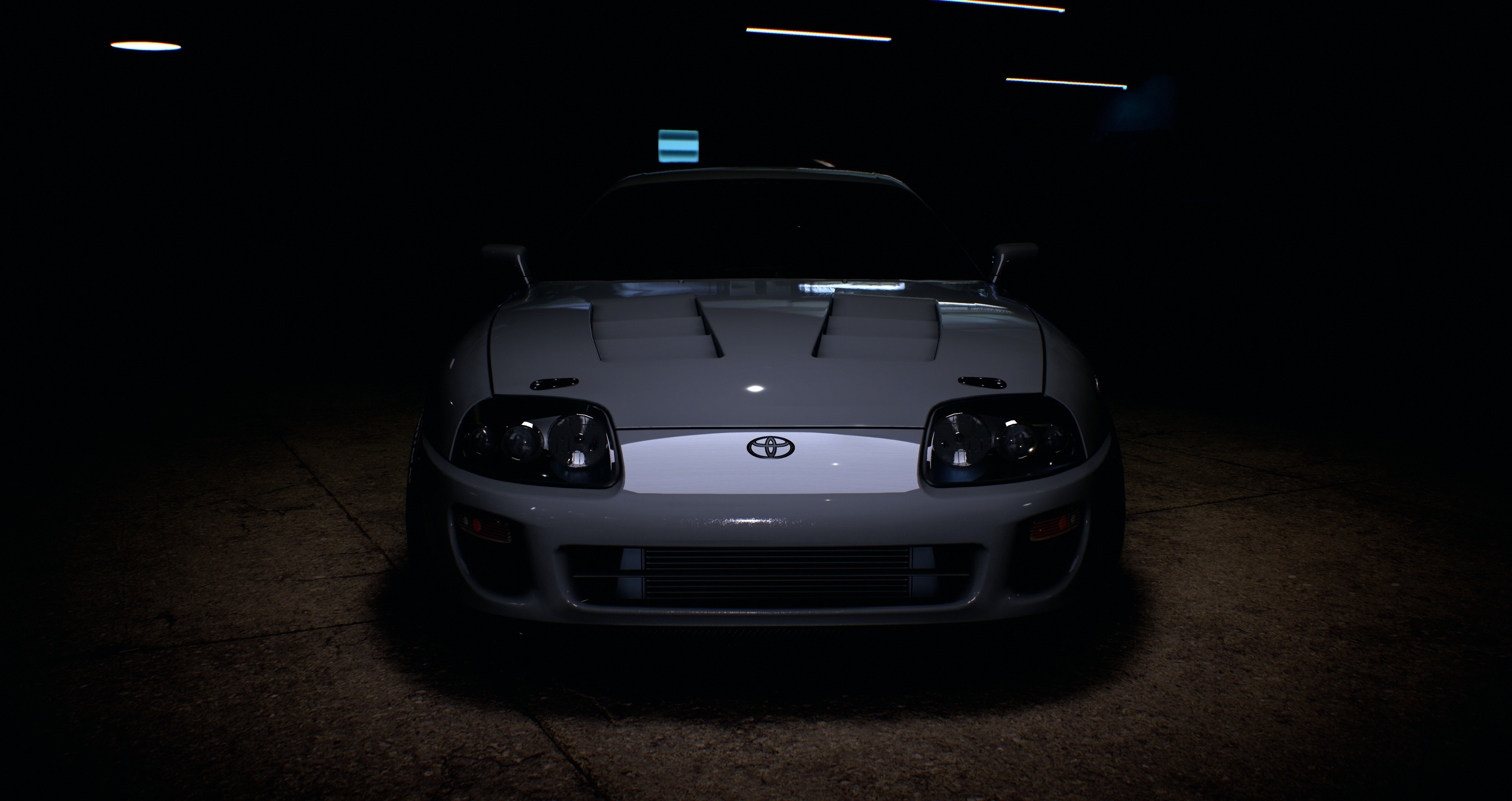4K, Toyota Supra, Need for Speed, gray Gallery HD Wallpaper