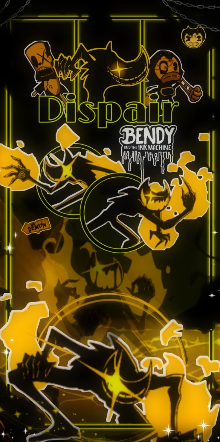 FNF Indie Cross Bendy - Despair (Nightmare) (4k) 