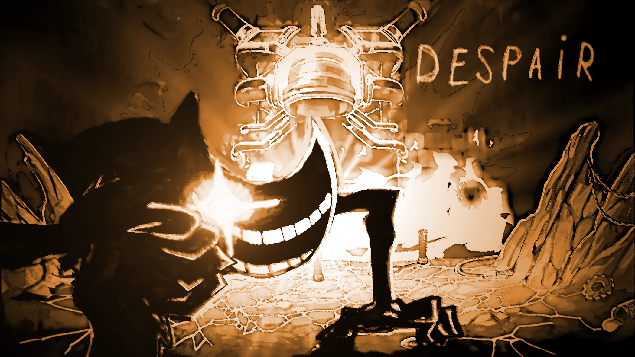 FNF Indie Cross Bendy - Despair (Nightmare) (4k) 