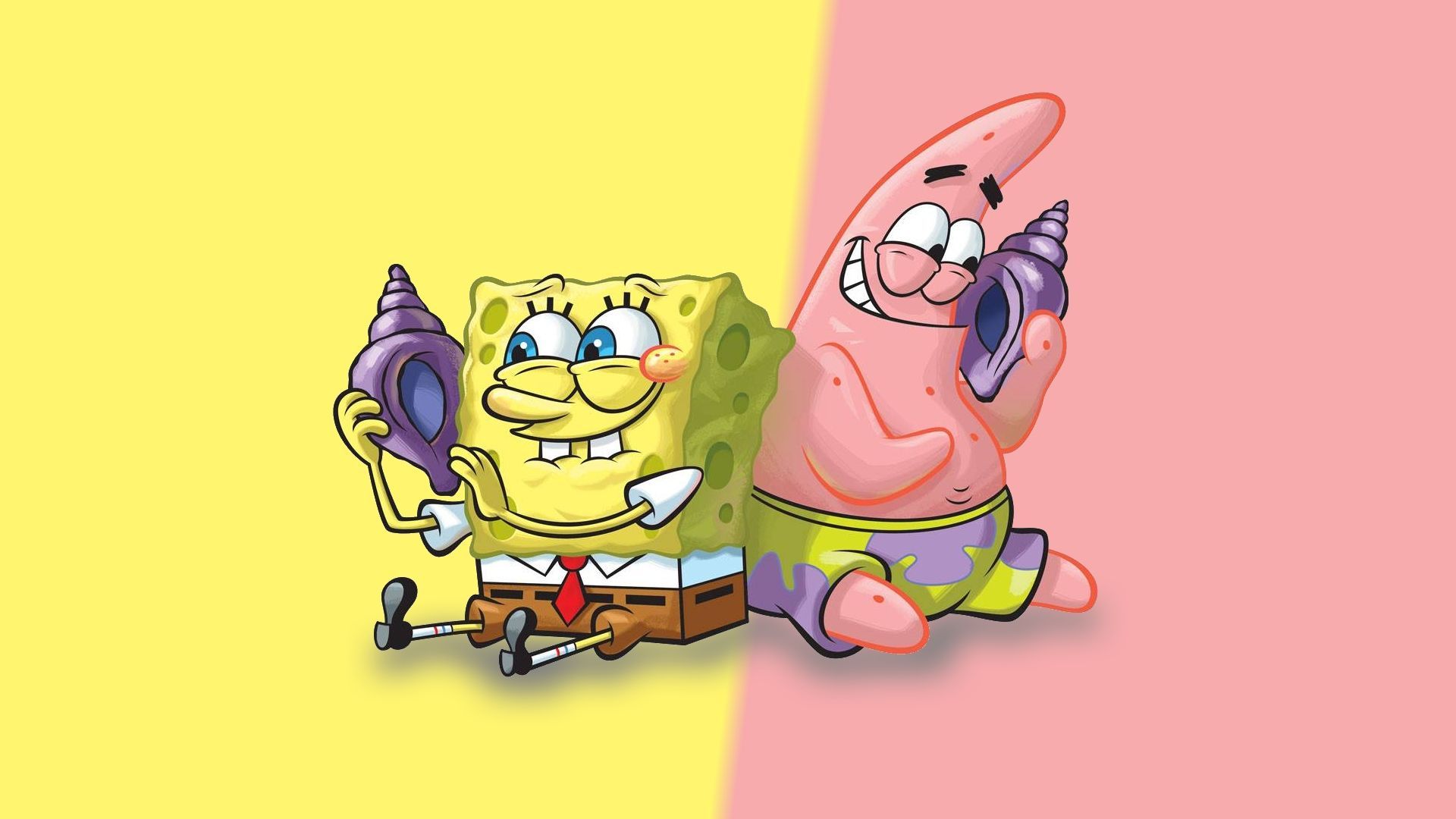 Spongebob and Patrick Laptop Wallpaper