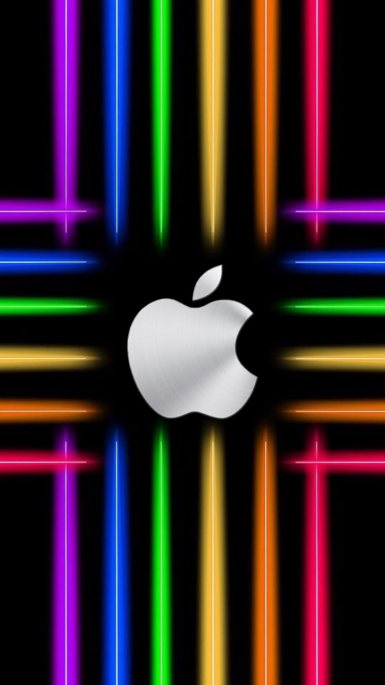 Apple • iPhone. Apple wallpaper, Apple iphone wallpaper hd, Apple logo wallpaper iphone