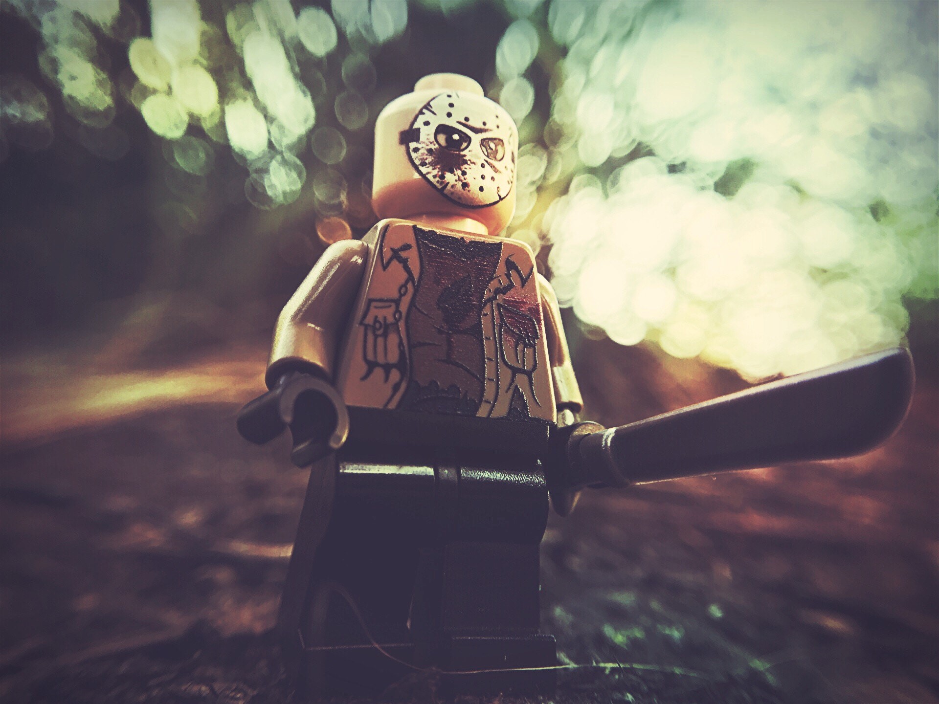 Wallpaper / Jason Voorhees, horror, LEGO, toys free download
