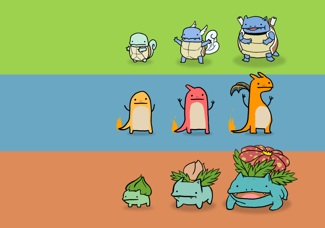 Wallpaper, pokemon, Squirtle 1280x900