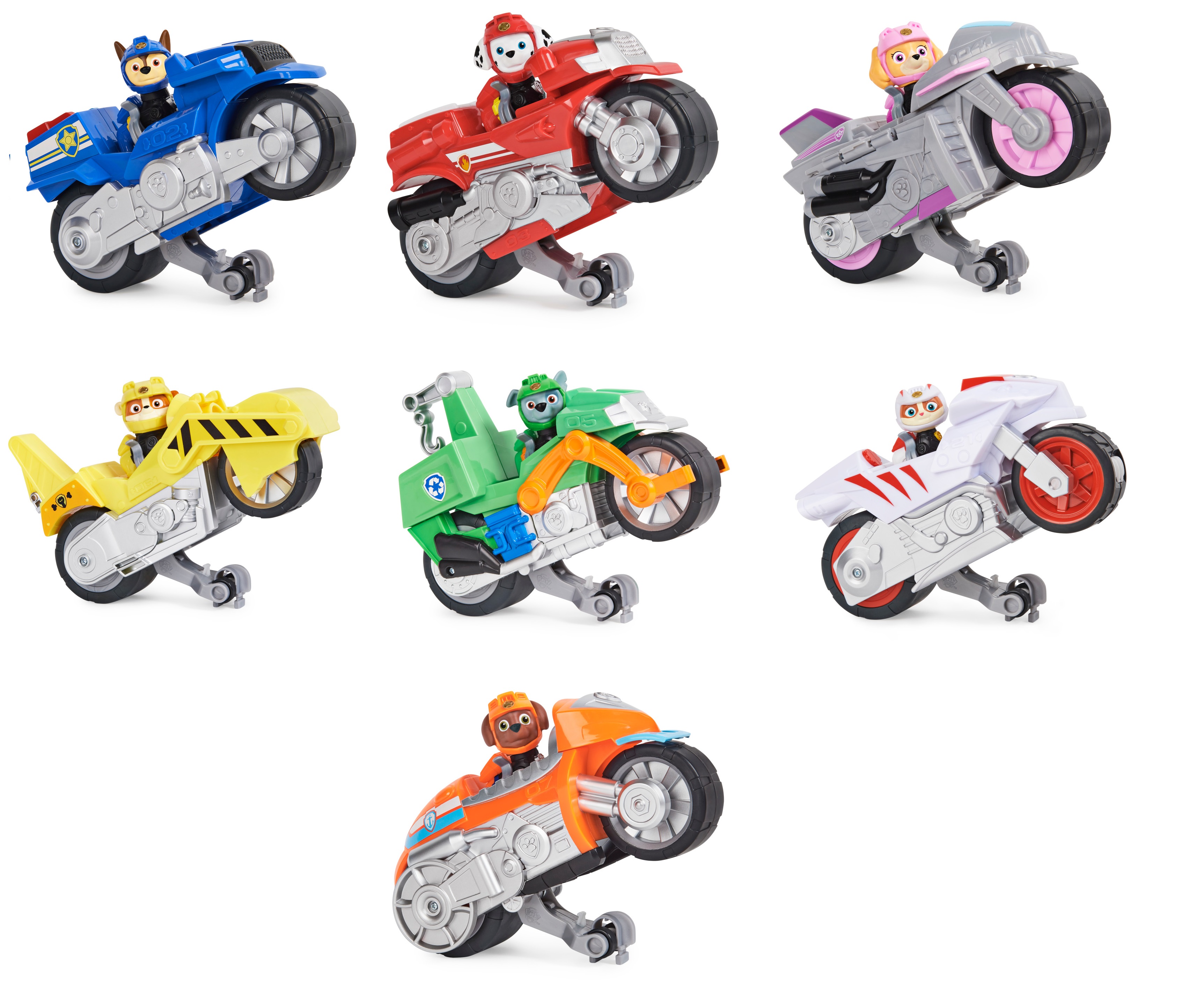 Paw Patrol Moto Pups, figurine and vehicle