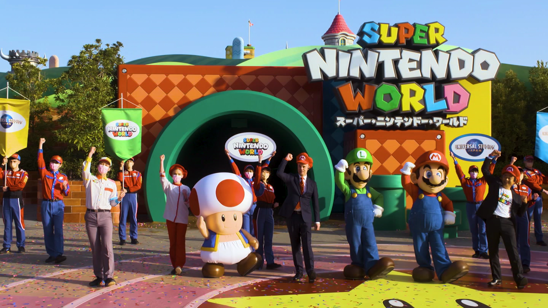Super Nintendo World opens at Universal Studios Japan