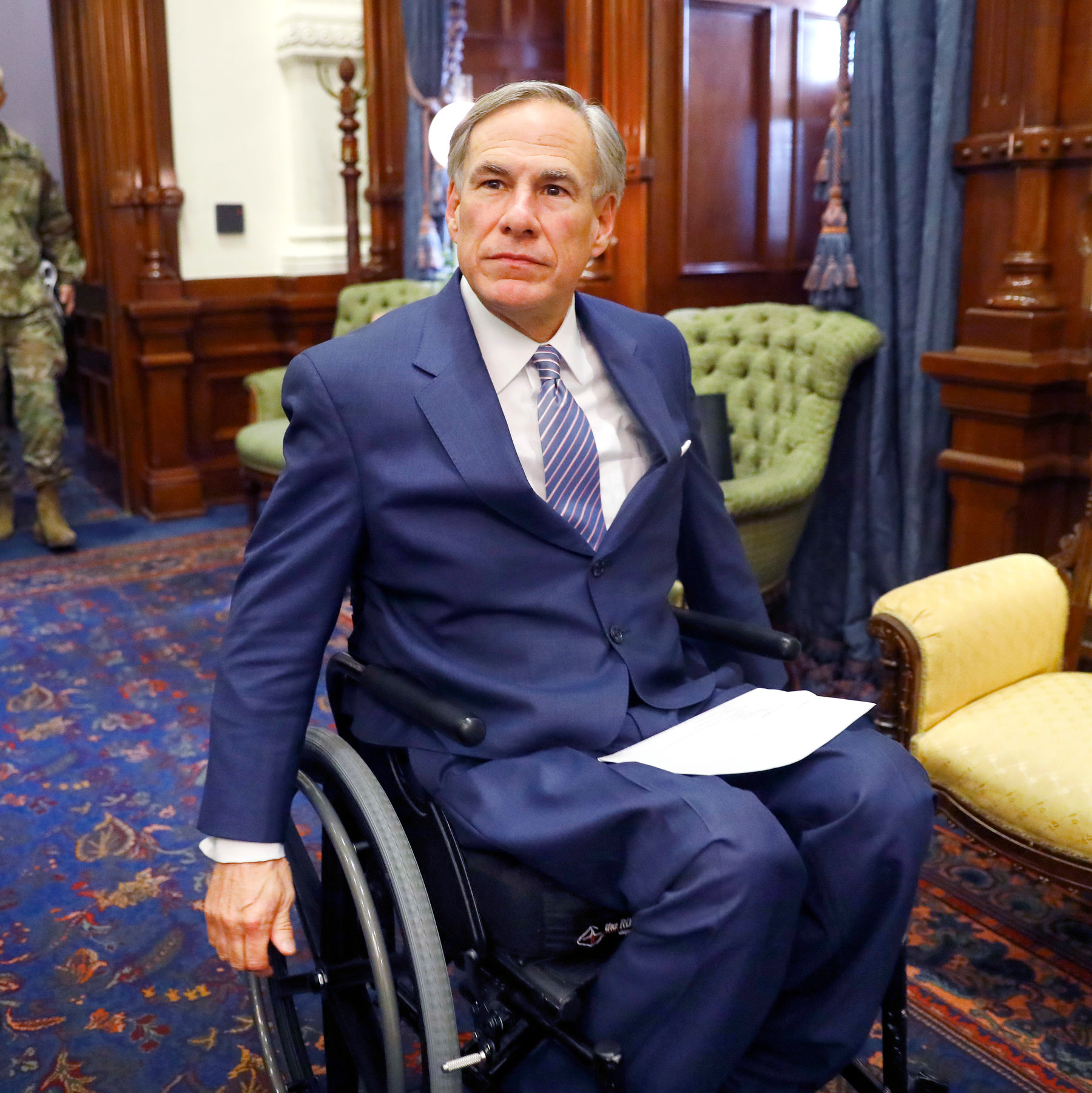 Texas Governor Greg Abbott Is Trying to Lead in a Pandemic Without Picking Sides
