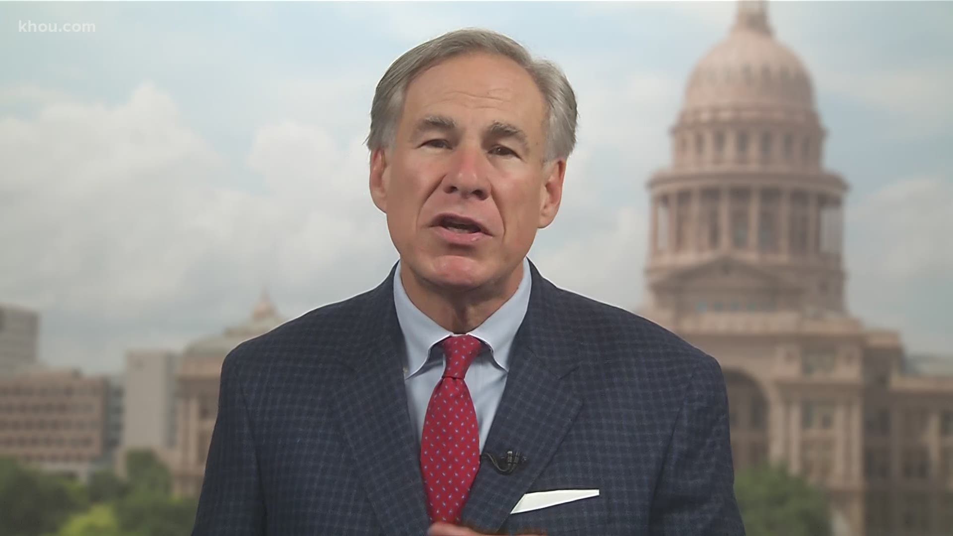 Texas Gov. Greg Abbott update on coronavirus