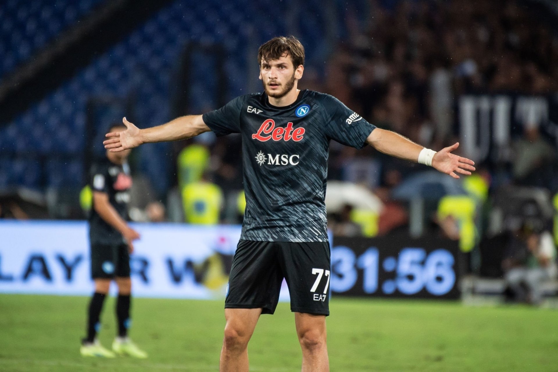 Khvicha Kvaratskhelia HD Wallpaper