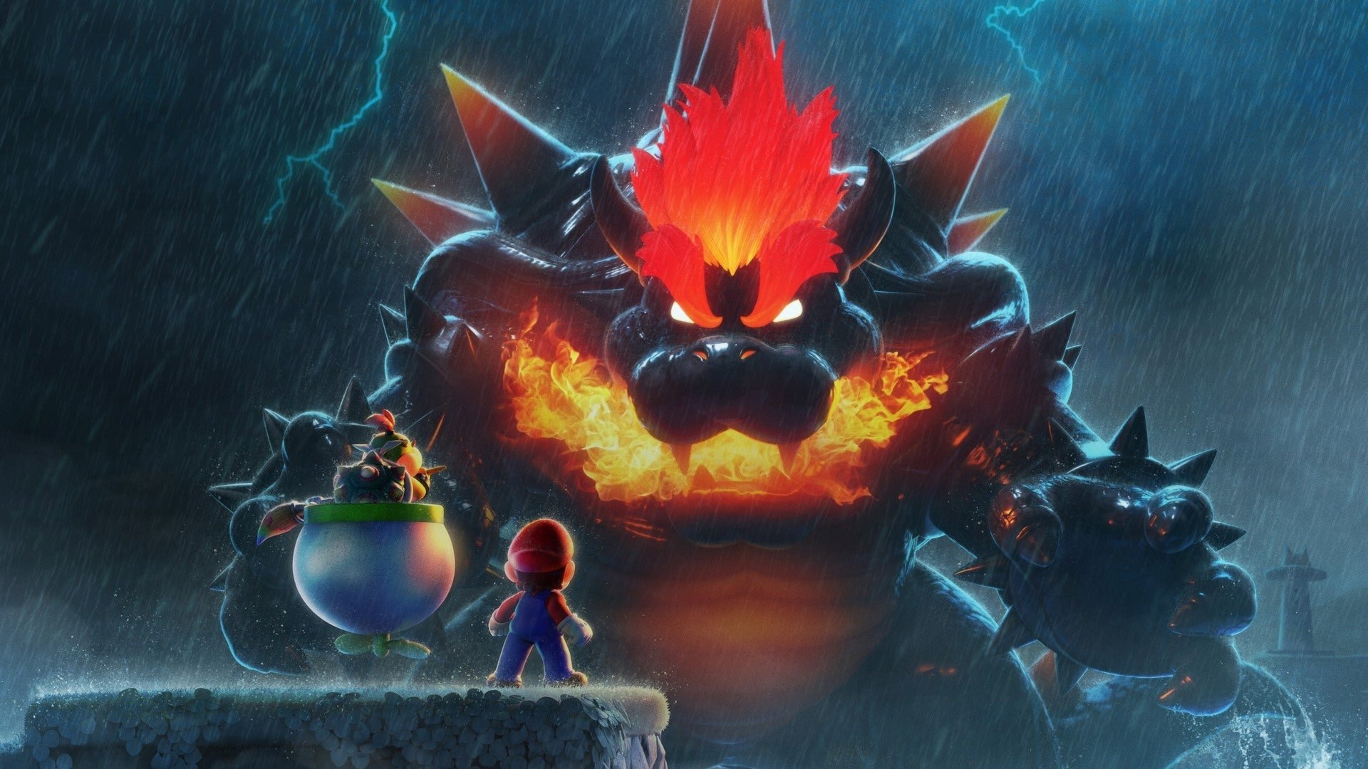 The awesome Bowser's Fury artwork in the highest resolution I could find for a wallpaper!
