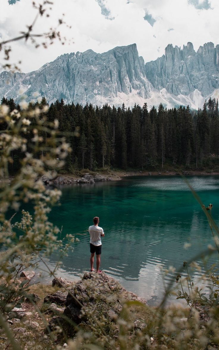 Wallpaper nature forest man mountains lake. Nature photo, Nature, Mountain lake