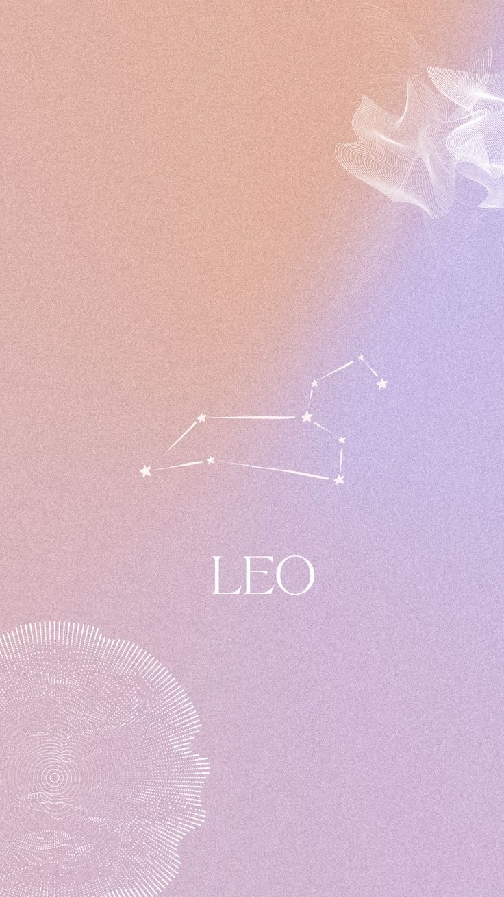 Leo Astrology Aesthetic wallpaper