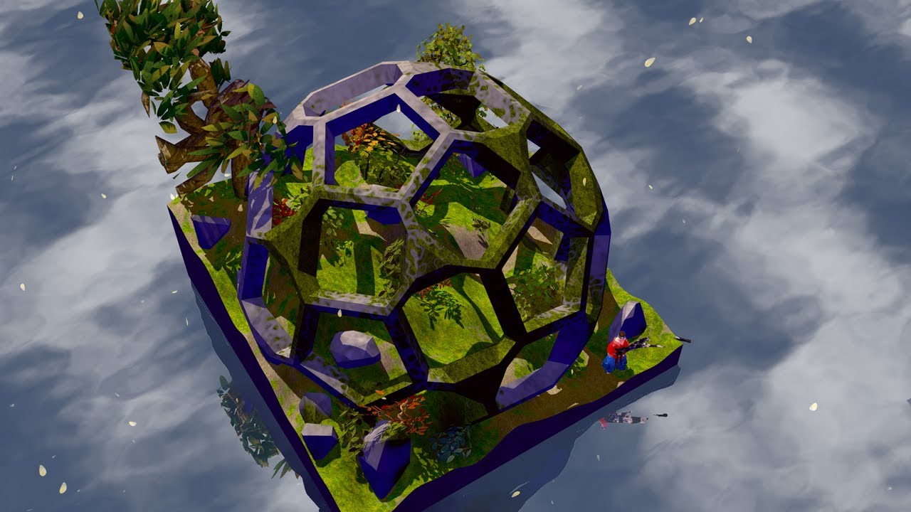 Miegakure [Hide And Reveal]: A 4D Puzzle Platforming Game