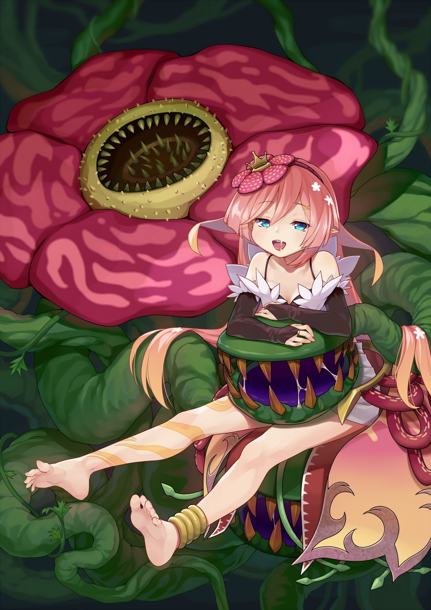 yugioh Traptrix Rafflesia #Frostcyco Predaplant Chimeraflasia P # wallpaper #hdwallpaper #desktop. Yugioh, Hero wallpaper, Anime