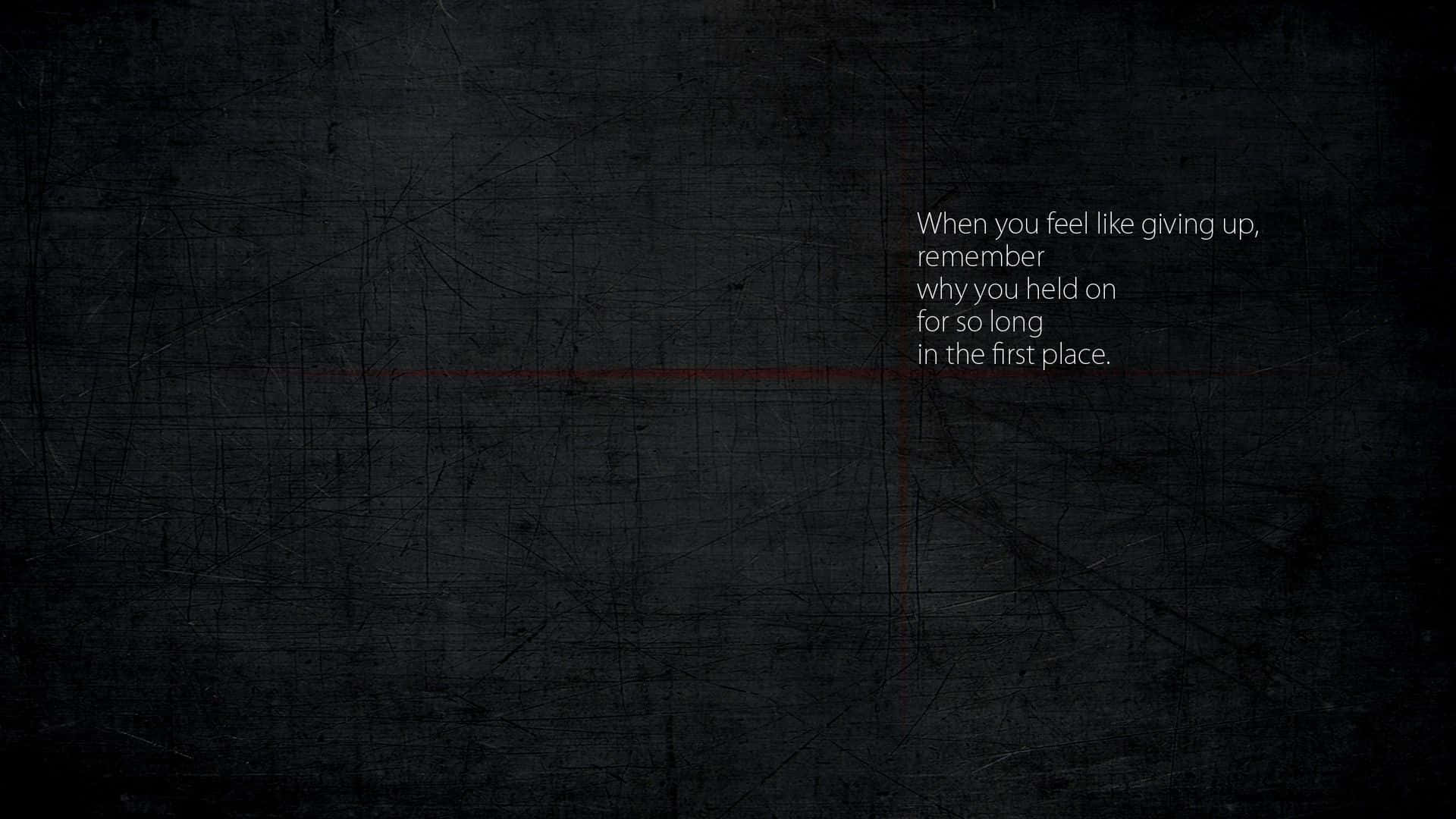 Motivational Quotes Black Wallpaper