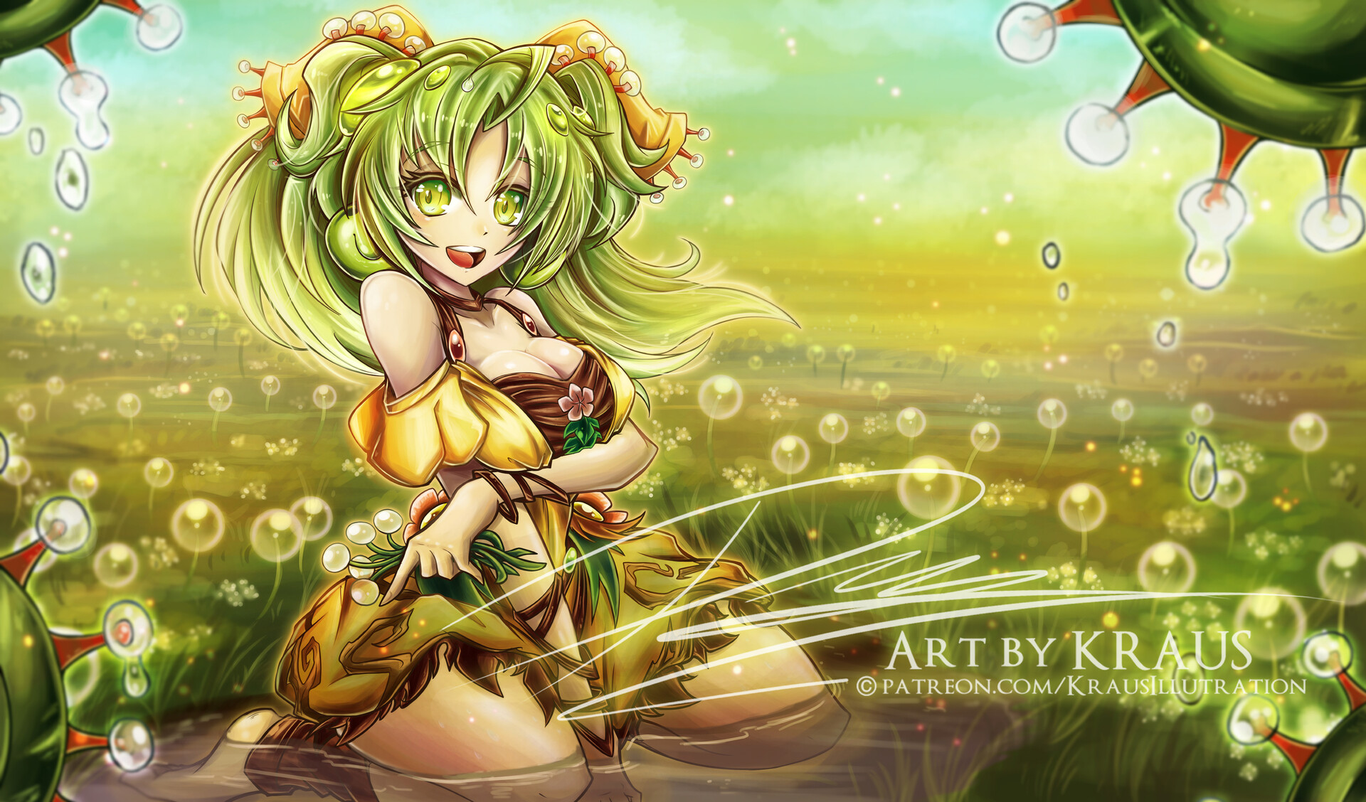 Grown Up Traptrix Sera (Playmat Art)