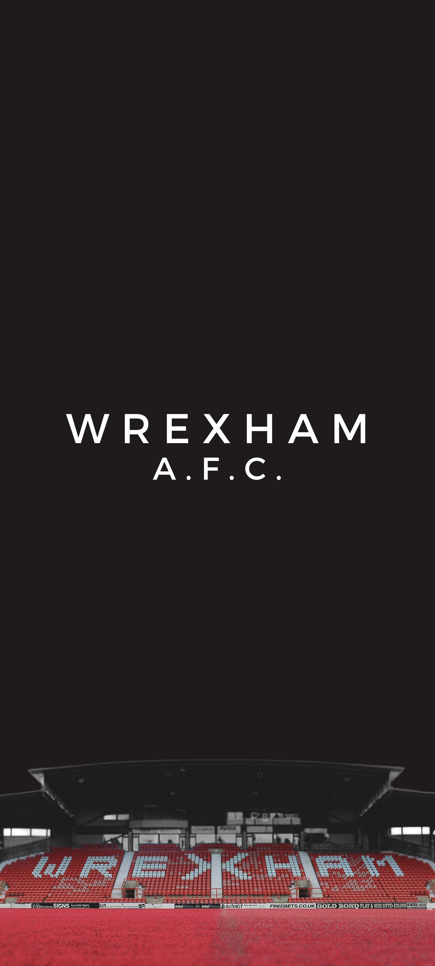 Had to make new Wrexham AFC wallpaper