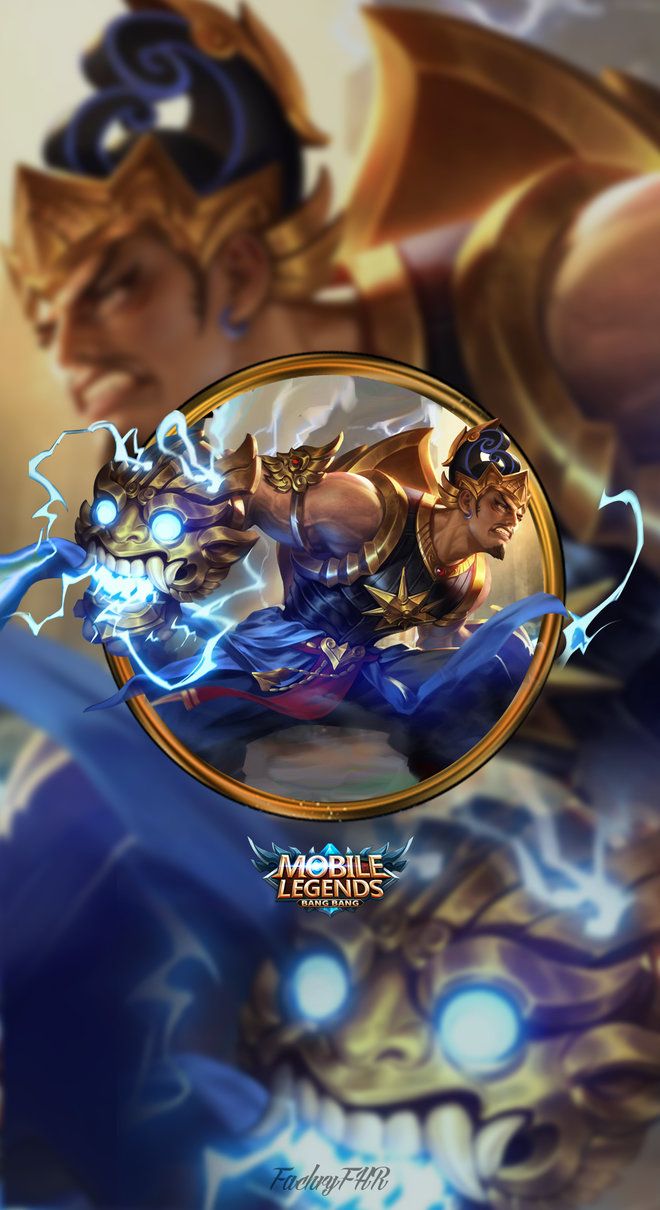 Wallpaper Phone Gatot Kaca Iron Steel by FachriFHR. Mobile legends hd, Moba legends, Arte fantástica