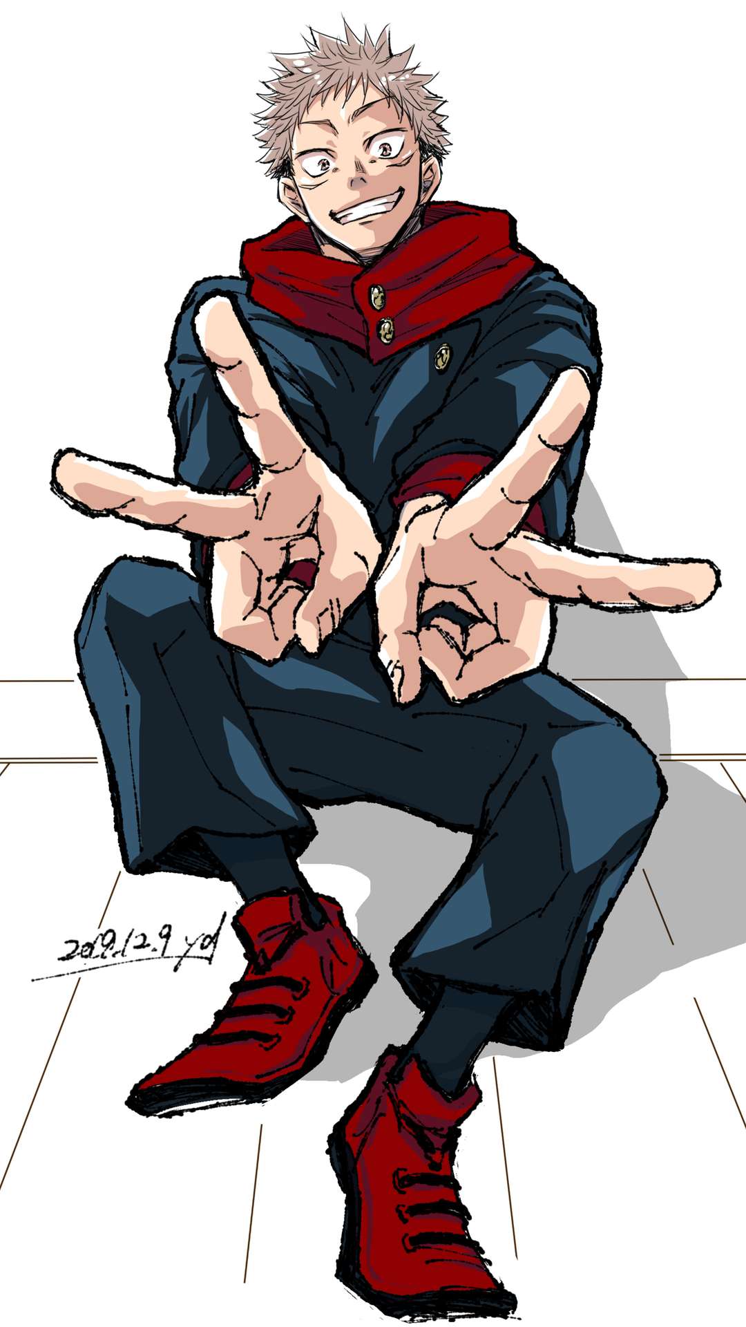 Itadori Yuji Wallpaper for iPhone and Android