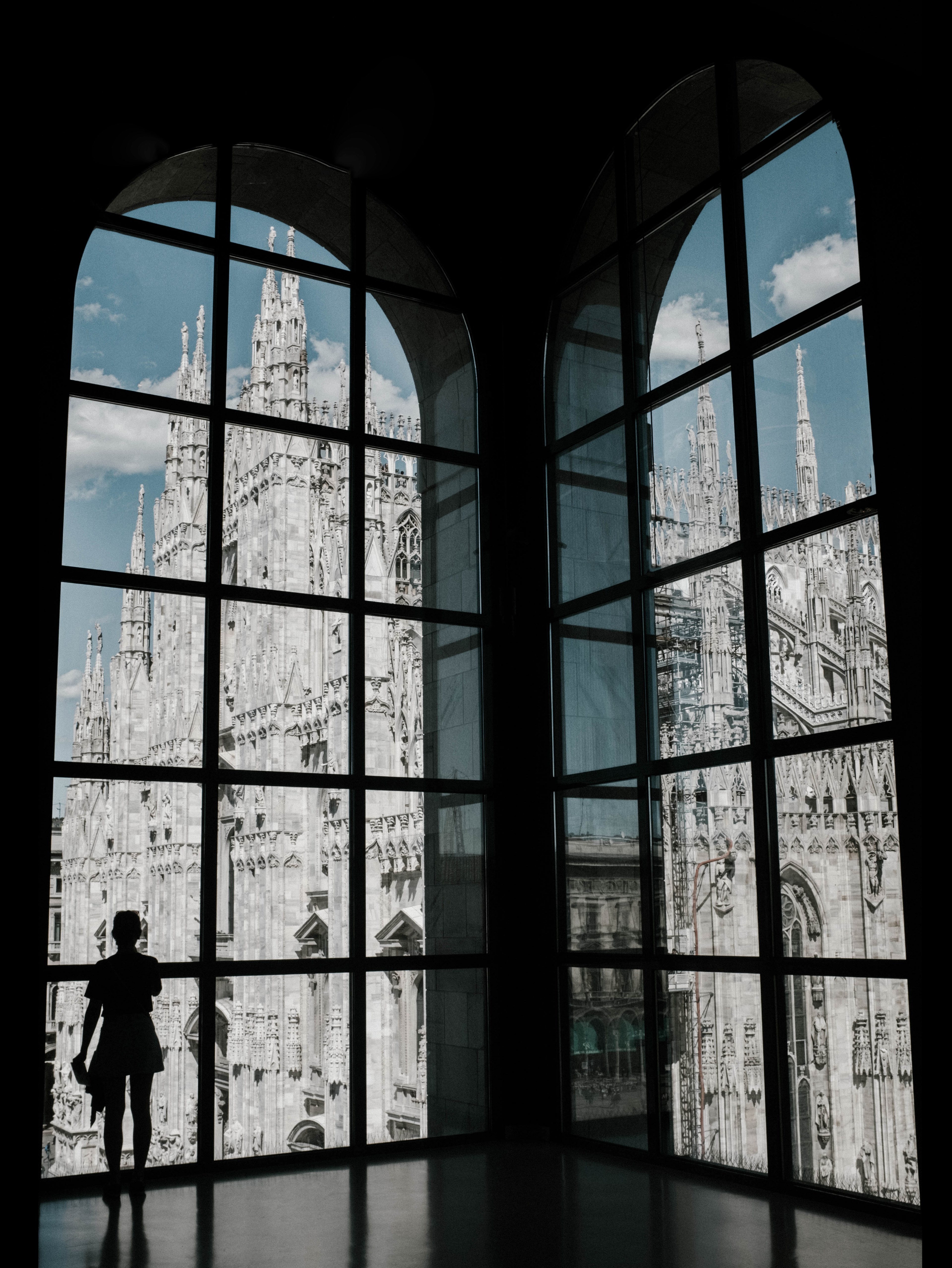 Wallpaper / view window looking out and architecture HD 4k wallpaper free download