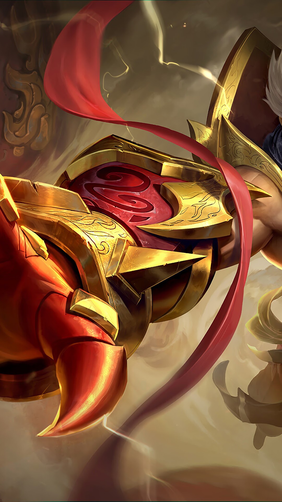 Gatotkaca, Spark, Skin, Mobile Legends HD Gallery HD Wallpaper