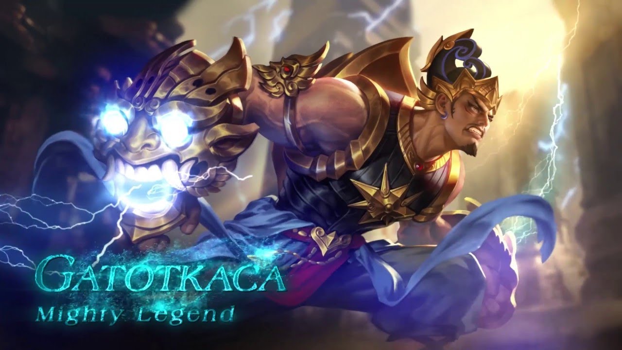 gatotkaca #ML #Indonesia Mobile Legend Bang Bang: Hero gatot Kaca. Om Telolet Om